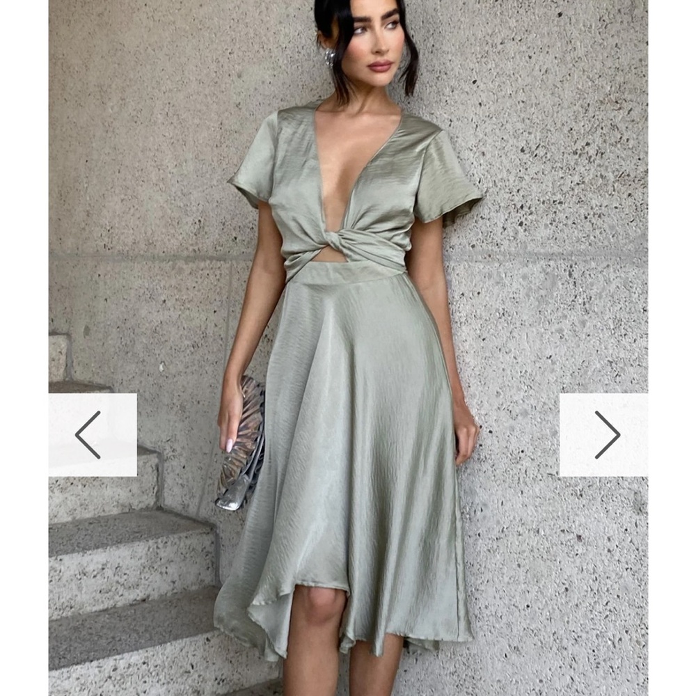 Billy J Sunny Daze Dress in Olive